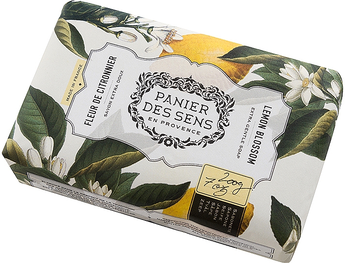 Экстра-нежное мыло масло ши "Цветок Лимона" - Panier Des Sens Extra Gentle Natural Soap with Shea Butter Lemon Blossom