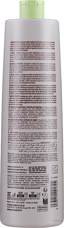 Крем-окислювач - Echosline Hydrogen Peroxide Stabilized Cream 30 vol (9%) — фото N4