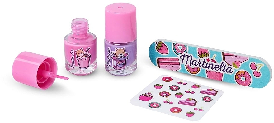 Martinelia Yummy Sweet Shop Nail Art Set - Набір для нігтів, 4 продукти — фото N2