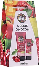 Парфумерія, косметика Набір - Farmona Tutti Frutti Cherry & Currant (b/lot/200ml + h/cr/75ml)