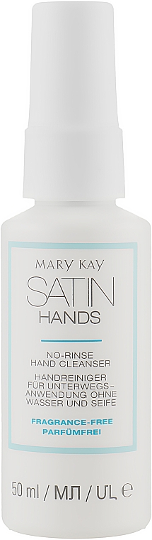 Очищувальний засіб для рук - Mary Kay Satin Hands No-Rinse Hand Cleanser — фото N1