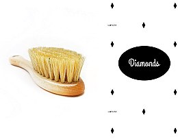 Парфумерія, косметика Набір - LullaLove Romby (hair brush + muslin)