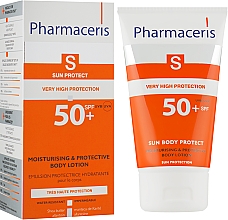 Гидролипидный защитный бальзам для тела - Pharmaceris S Sun Body Protect SPF50+ — фото N1
