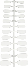 Гелеві тіпси для швидкого нарощування "Soft Oval", прозорі - Canni Clear Fast Gel Tips — фото N2