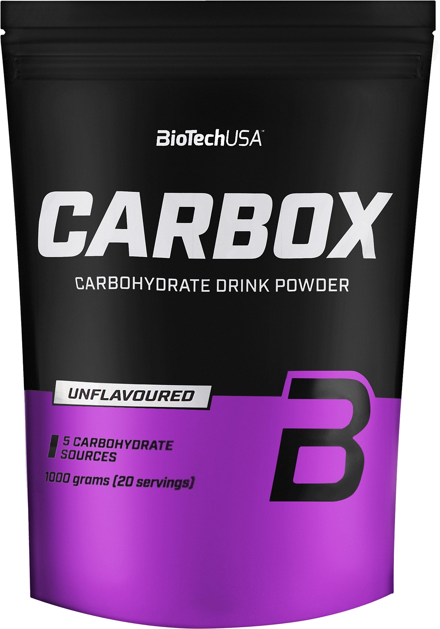 Гейнер без вкуса - BioTechUSA Carbox Carbohydrate Drink Powder — фото 1000g