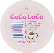 Парфумерія, косметика Маска для волосся з кокосовим маслом - Lee Stafford Coco Loco