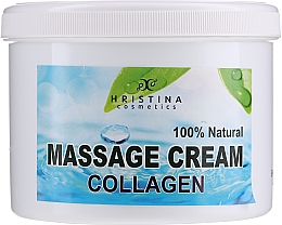 Духи, Парфюмерия, косметика Массажный крем для лица и тела - Hristina Cosmetics Collagen Massage Cream