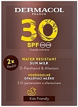 Парфумерія, косметика Водостійке сонцезахисне молочко - Dermacol Water Resistant Sun Milk SPF 30 (саше)