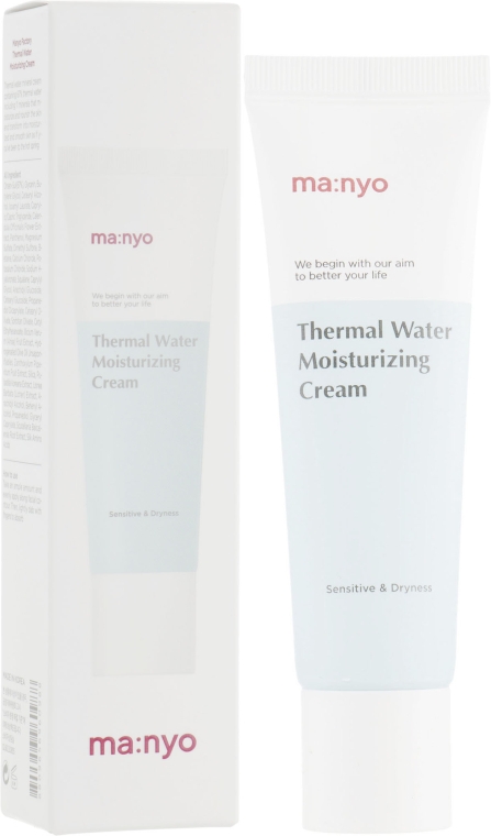 Минеральный крем с термальной водой - Manyo Factory Thermal Water Moisturizing Cream