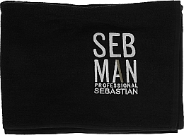 Духи, Парфюмерия, косметика Полотенце, черное - Sebastian Professional SEB MAN Towel