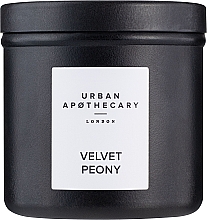 Парфумерія, косметика Urban Apothecary Velvet Peony - Ароматична свічка (travel)