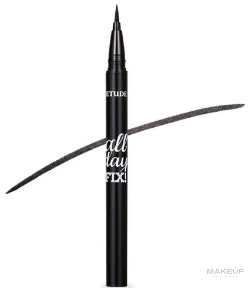 Пензлик-лайнер для підводки очей - Etude House All Day Fix Pen Liner — фото 01 - Black