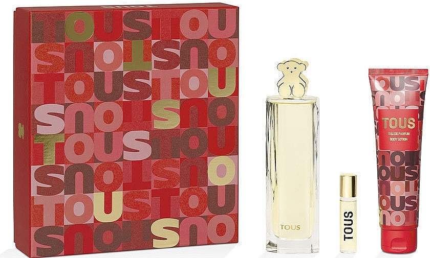 Tous Gold Tous - Набір (edp/90ml + edp/10ml + b/l/150ml) — фото N1