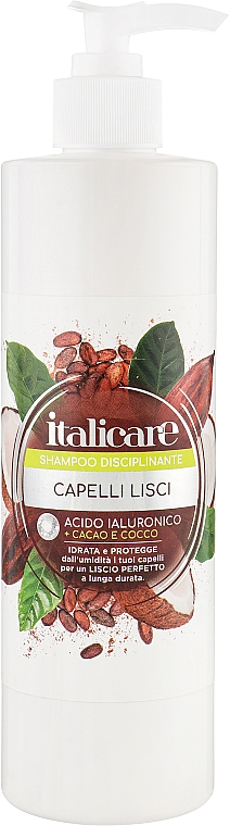 Дисциплінувальний шампунь для волосся - Italicare Disciplinante Shampoo — фото N3