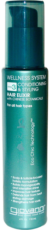 Еліксир для волосся - Giovanni Wellness System Conditioning & Styling Hair Elixir