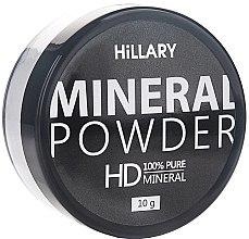 Парфумерія, косметика Прозора розсипна пудра - Hillary Mineral Powder HD