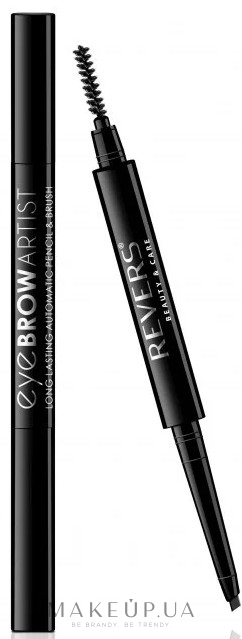 Автоматический карандаш для бровей - Revers Eye Brow Artist — фото Black