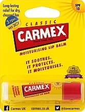 Бальзам для губ - Carmex Classic Lip Balm SPF15 — фото N4