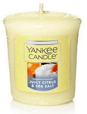 Ароматическая свеча - Yankee Candle Juicy Citrus Sea Salt Votive — фото N1
