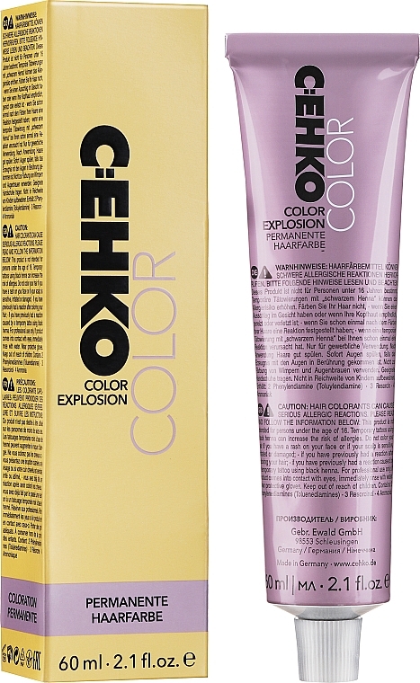 УЦІНКА Крем-фарба для волосся - C:EHKO Optic Color Explosion * — фото N1