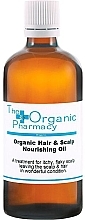 Парфумерія, косметика Живильна олія для волосся й шкіри голови - The Organic Pharmacy Hair & Scalp Nourishing Oil