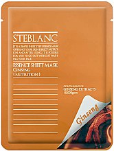 Парфумерія, косметика Маска для обличчя - Steblanc Essence Sheet Mask Ginseng