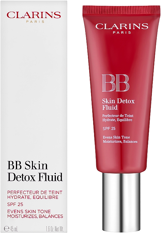BB-флюид с эффектом детокса - Clarins BB Skin Detox Fluid SPF 25 — фото N1