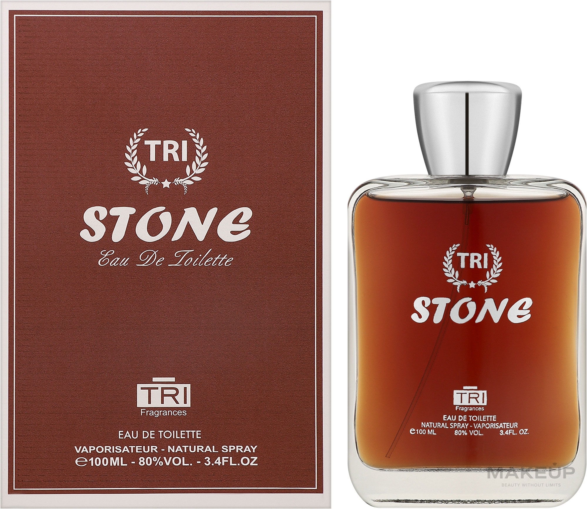 Tri Fragrances Stone - Туалетна вода — фото 100ml