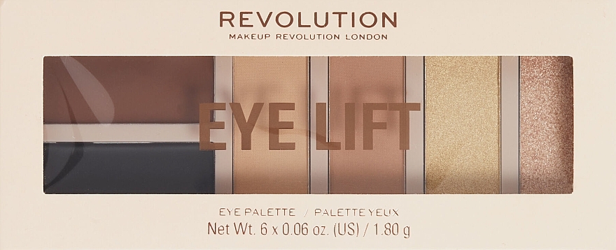 Палетка теней для век - Makeup Revolution Eye Lift Palette  — фото N1