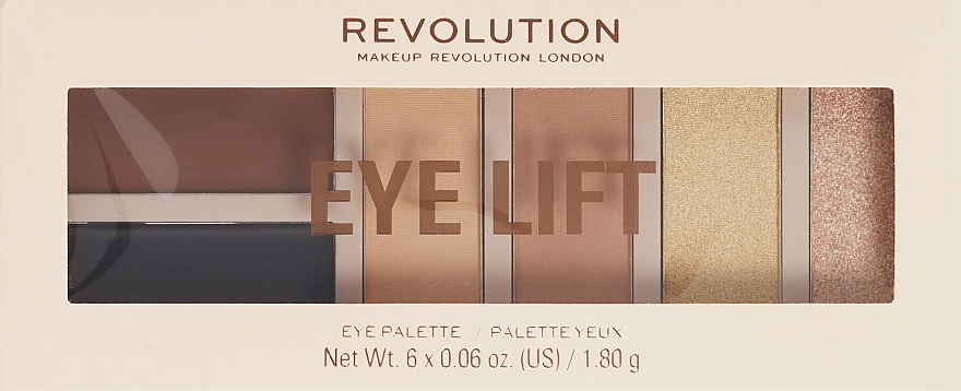 Палетка тіней для повік - Makeup Revolution Eye Lift Palette — фото N1