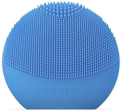 Очищающая насадка-щетка и массажер для лица - Foreo Luna Play Smart Facial Cleansing Brush Aquamarine — фото N2