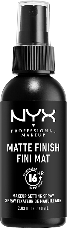 Спрей-фіксатор для макіяжу з матовим фінішем - NYX Professional Makeup Matte Finish Long Lasting Setting Spray — фото N4