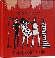 Палетка для макияжа - Smashbox Halo Cheek Palette — фото N3