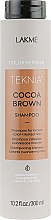 Парфумерія, косметика Шампунь для оновлення кольору коричневих відтінків волосся - Lakme Teknia Color Refresh Cocoa Brown Shampoo
