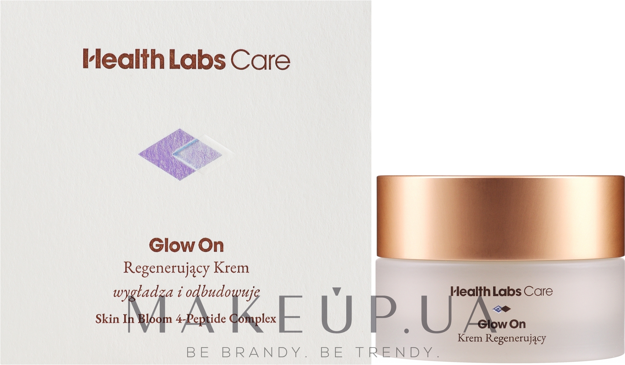 Регенерувальний крем для обличчя - HealthLabs Care Glow On Regenerating Cream — фото 50ml