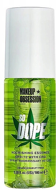 Живильний спрей для шкіри обличчя - Makeup Obsession So Dope Nourishing Essence Spritz — фото N1