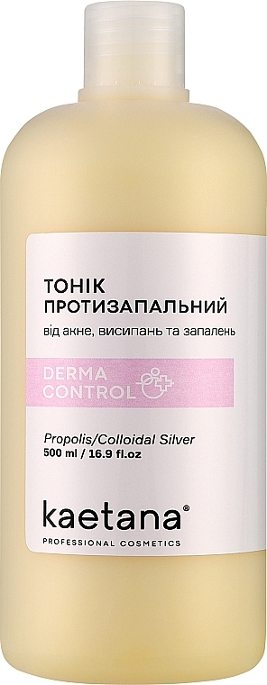 Тоник "Противовоспалительный" от акне, высыпаний и воспалений - Kaetana Derma Control — фото N1