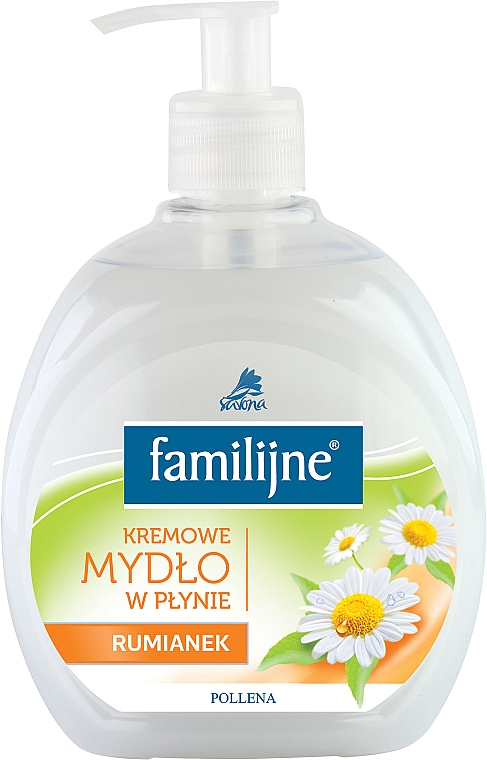 Рідке мило - Pollena Savona Familijny Camomile Creamy Liquid Soap — фото N1