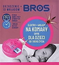 Электрофумигатор + 10 картриджей от комаров - Bros — фото N1