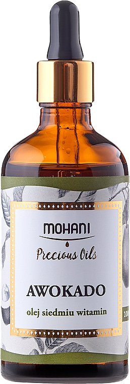 Натуральна олія "Авокадо" - Mohani Avocado Oil — фото N4