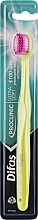 Духи, Парфюмерия, косметика Зубная щетка "Ultra Soft" 512568, салатовая с розовой щетиной - Difas Pro-Clinic 5100