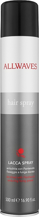 Лак для волос экстрасильной фиксации - Allwaves Hair Spray — фото N2