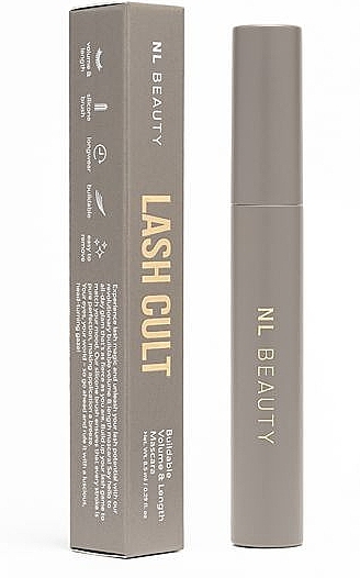 Тушь для ресниц - NL Beauty Lash Cult Mascara — фото N1