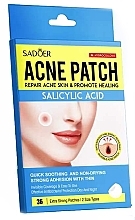 Патчі для проблемної шкіри обличчя проти прищів - Sadoer Acne Patch — фото N1