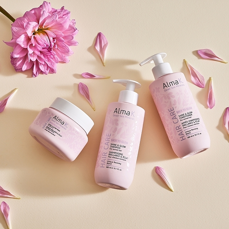 Маска для блеска и сияния волос - Alma K. Back To Glow Shine & Glow Mask — фото N3