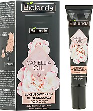 Парфумерія, косметика Омолоджувальний крем від зморшок для повік - Bielenda Camellia Oil Luxurious Rejuvenating Eye Cream