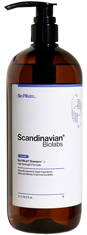 Шампунь для волос - Scandinavian Biolabs Strenght Bio-Pilixin Shampoo+ — фото N1