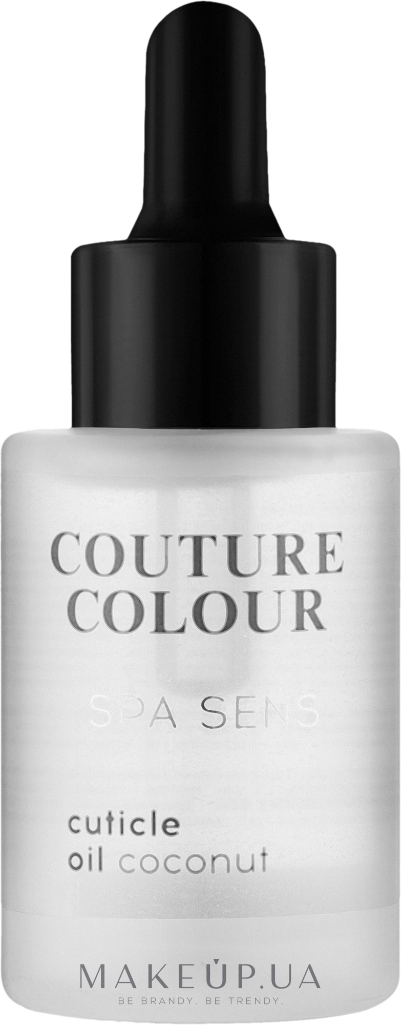 Засіб для догляду за нігтями і кутикулою "Кокос" - Couture Colour Spa Sens Cuticle Oil Coconut — фото 30ml