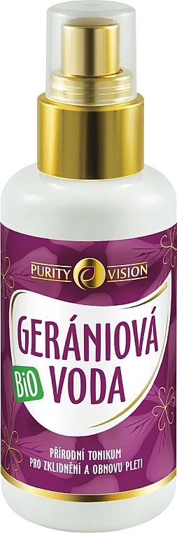 Гераниевая вода - Purity Vision Bio Geranium Water — фото N1