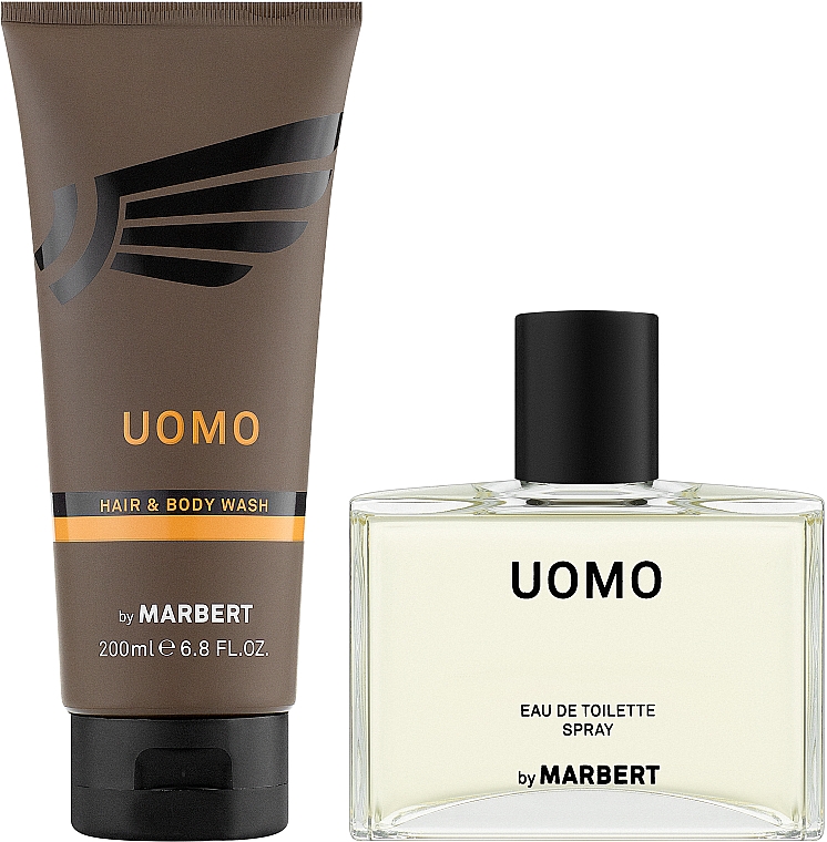 Marbert Uomo - Набір (edt/100ml + h/b/wash/200ml) — фото N2